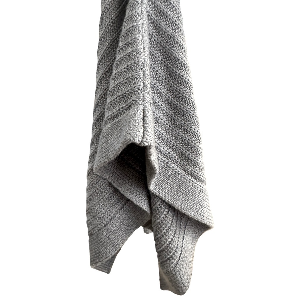 Lululemon Softer Still Wrap Cashmere Blend *Heathered Asphalt Gray *Size Large - Picture 8 of 13